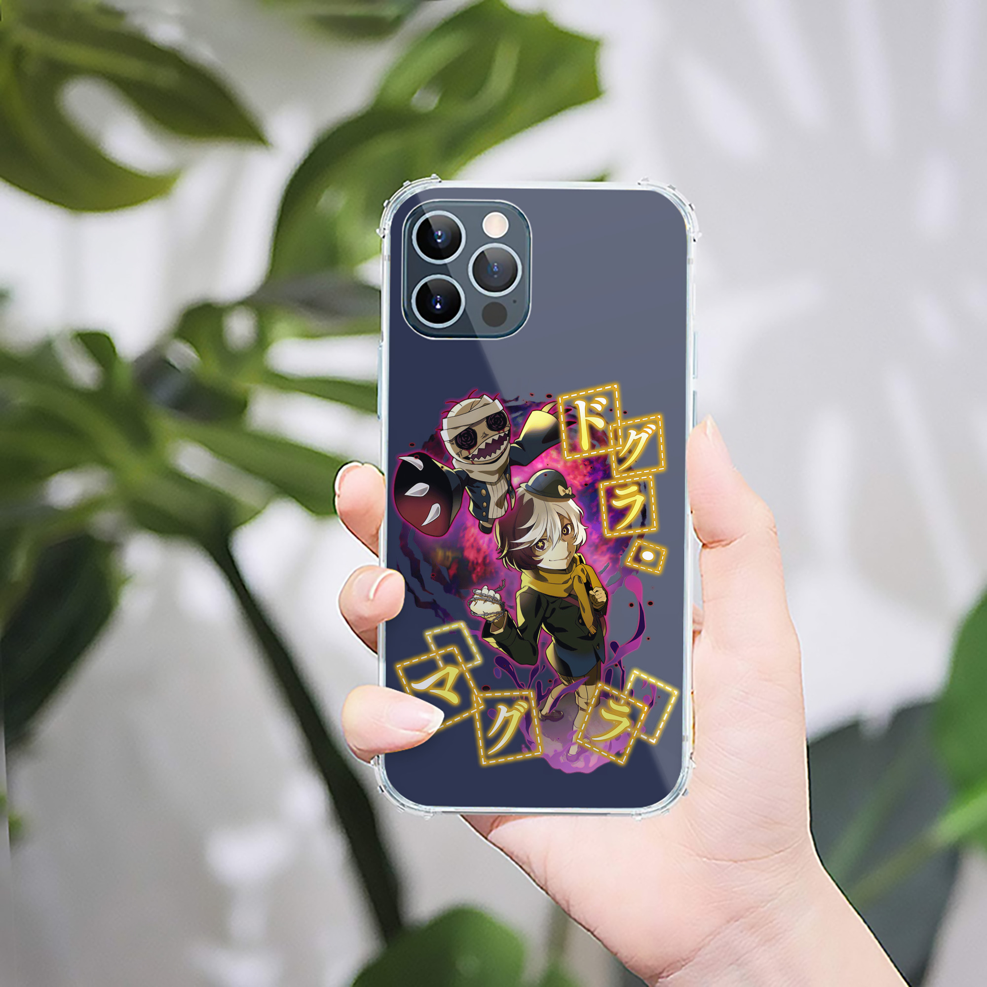 （画像用） 文豪ストレイドッグス Bungo Stray Dogs 【iPhone 12シリーズ対応】透明スマホケース（クリアソフトケース）